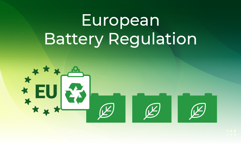 New European regulation on batteries and waste batteries